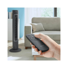 Load image into Gallery viewer, Philips 40W Bladeless Tower Fan with Aroma Diffuser Black