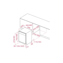 Load image into Gallery viewer, Teka Fully Integrated Dishwasher 60cm 14 Place Settings 8 Programs