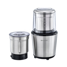 Load image into Gallery viewer, Sharp Grinder with Chopper 200W 2 Cups Stainless Steel