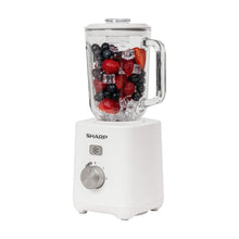 Load image into Gallery viewer, Sharp Blender with Grinder 600W 1.5L Glass Jug White