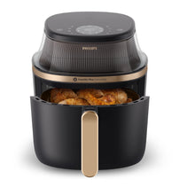 Load image into Gallery viewer, Philips Air Fryer 3000 Series 4.2L RapidAir Plus 1400W Black