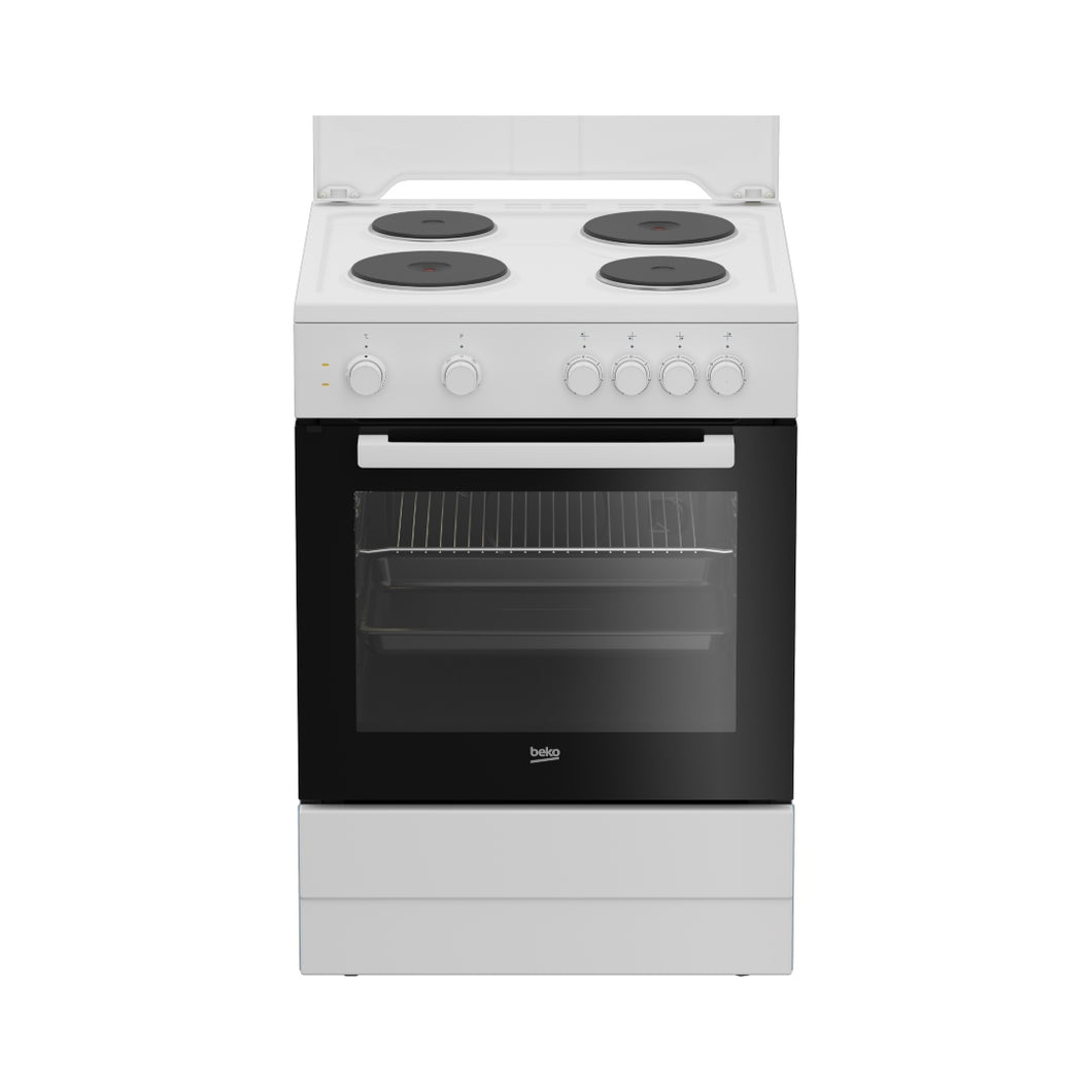 بيكو فرن كهربائي 60x60 باب زجاجي ,أبيض