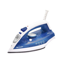 Load image into Gallery viewer, Sharp Vertical Steam Iron 2180W Non-Stick Soleplate, White/Blue
