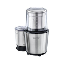 Load image into Gallery viewer, Sharp Grinder with Chopper 200W 2 Cups Stainless Steel 
