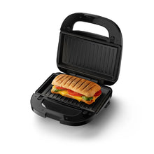 Load image into Gallery viewer, Philips 5000 Series Sandwich Maker Black and Silver
