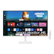 Load image into Gallery viewer, Samsung 27 Inch Smart Monitor M5 M50D FHD White
