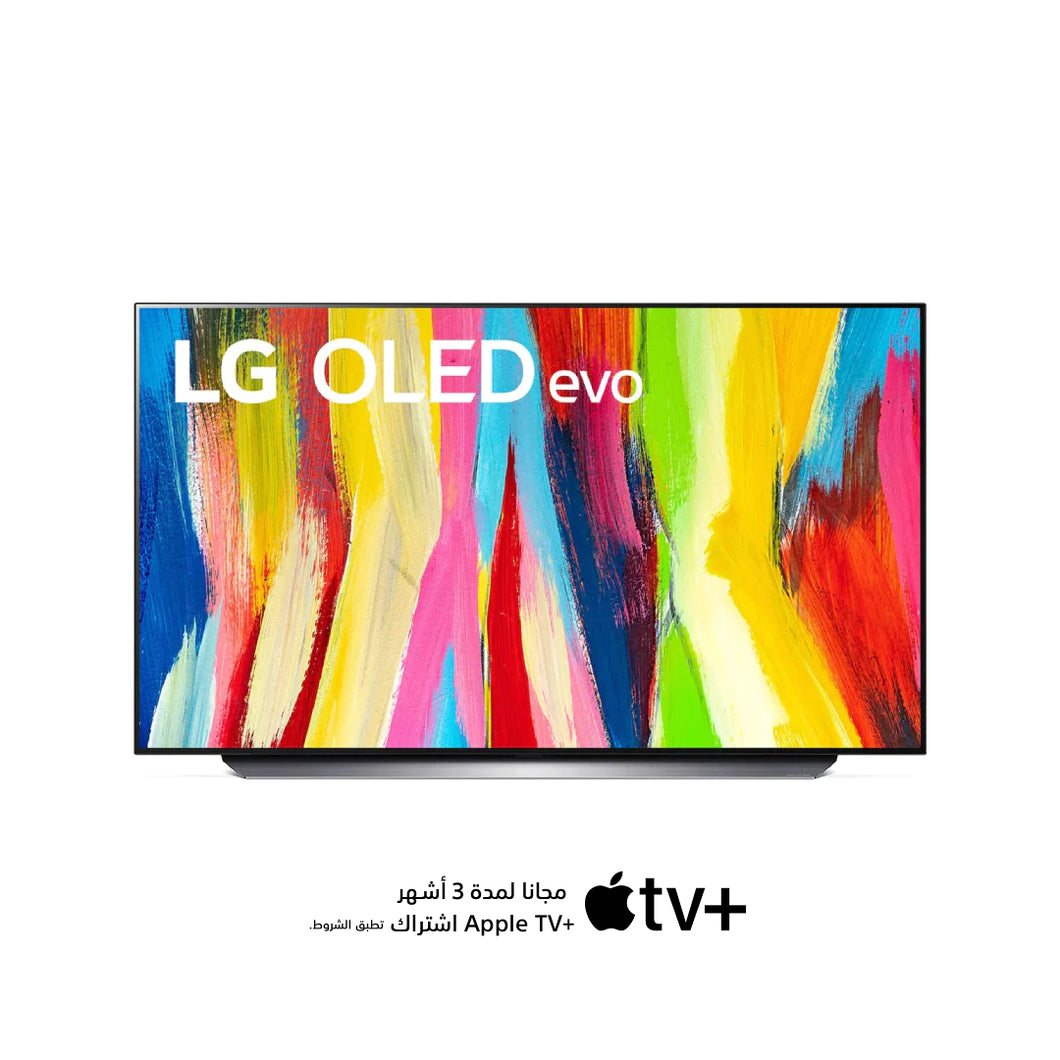 تلفاز إل جي الذكي شاشة 55 بوصة بدقة 4K سلسلة OLED evo، معالج a9 الجيل الخامس، نظام WebOS، تقنية G-Sync وFreeSync