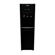 Load 3D model into Gallery viewer, Toshiba Bottom Loading Water Dispenser 50/60Hz Stainless Steel Tank Hot Cold Black
